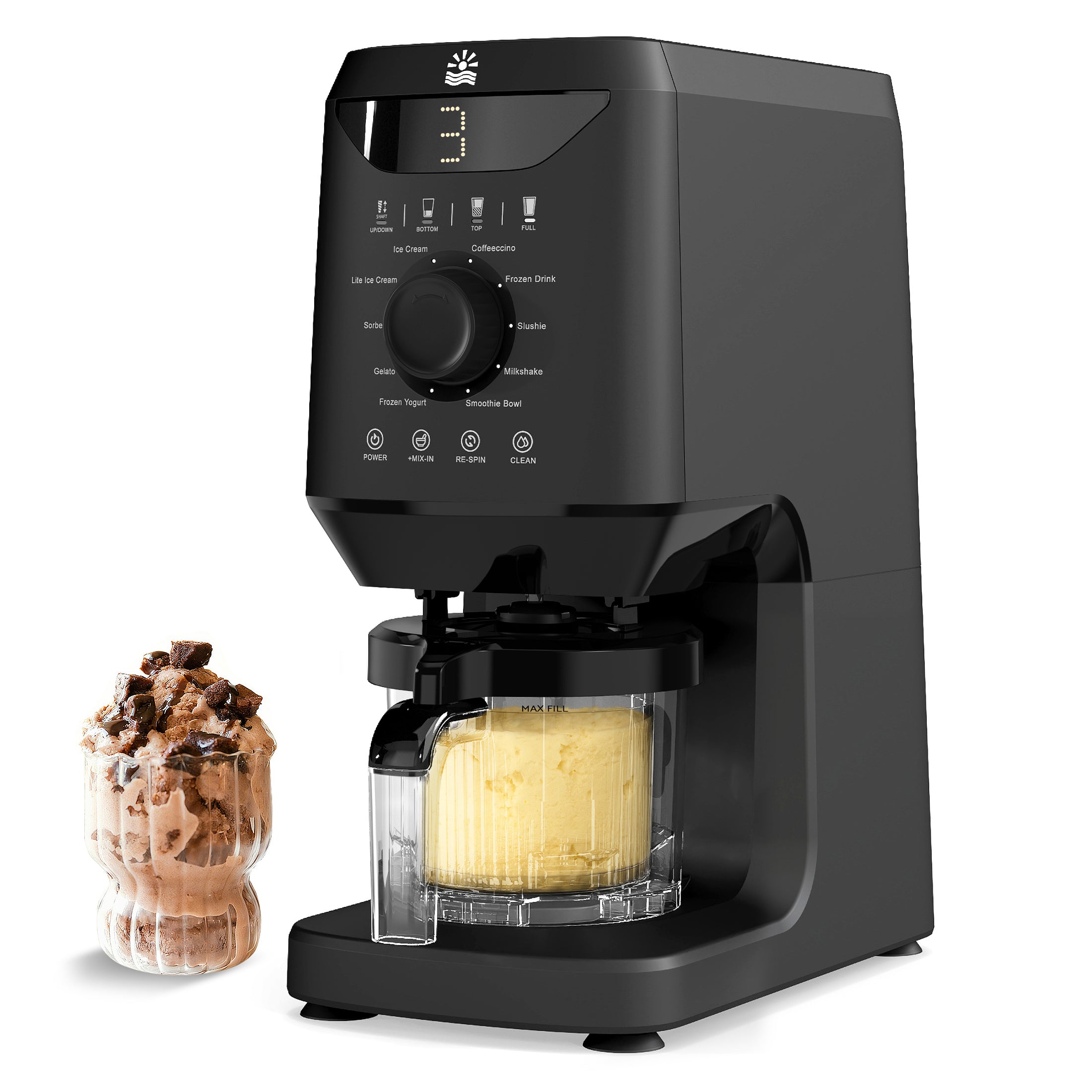 Flamemore Ice Cream Maker #KAF-02 (CE0237)