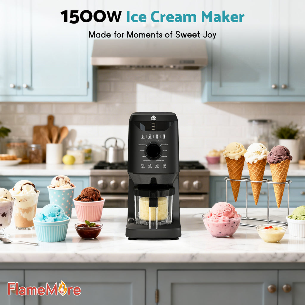 Flamemore Ice Cream Maker #KAF-02 (CE0237)