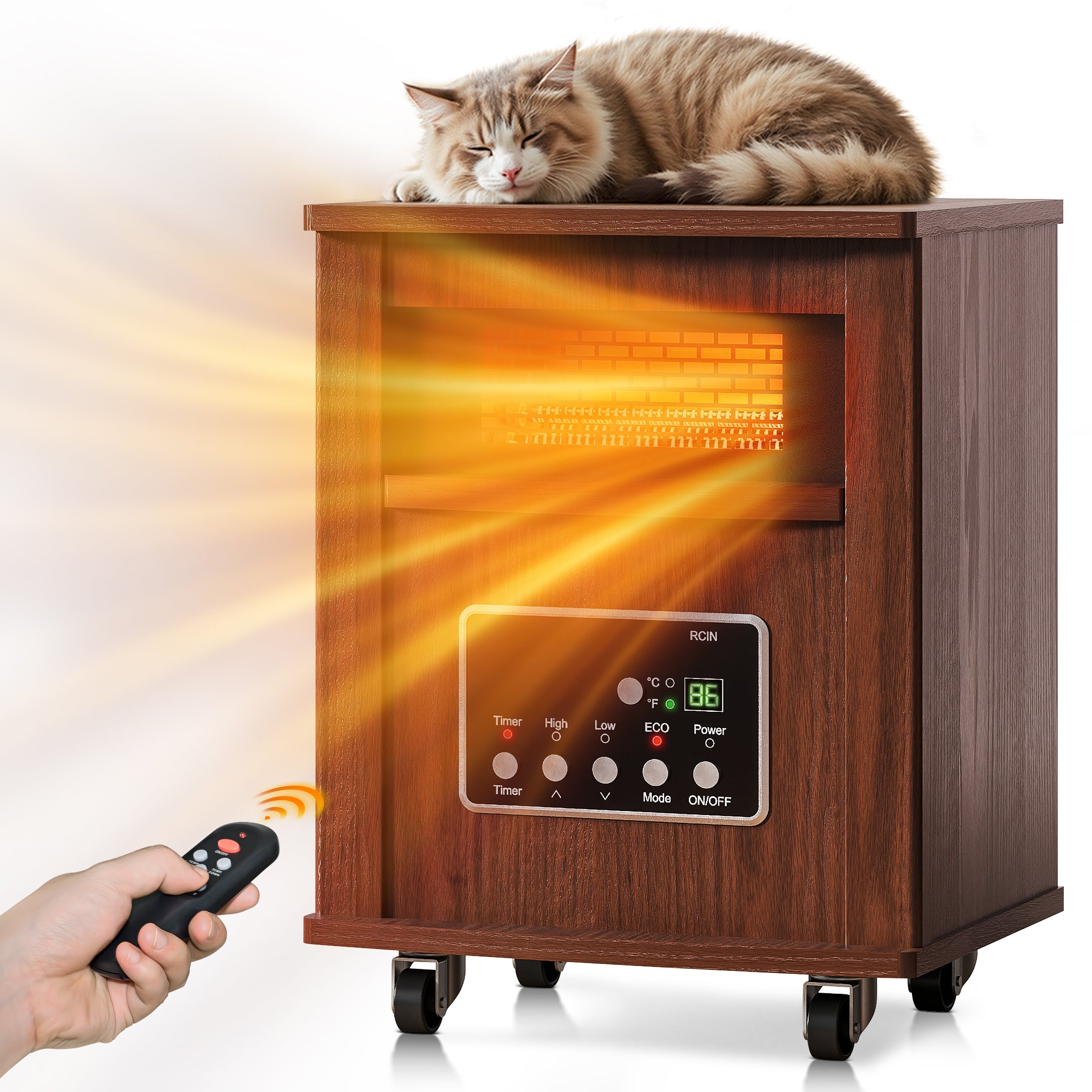 FlameMore Infrared Space Heaters #EAE-02
