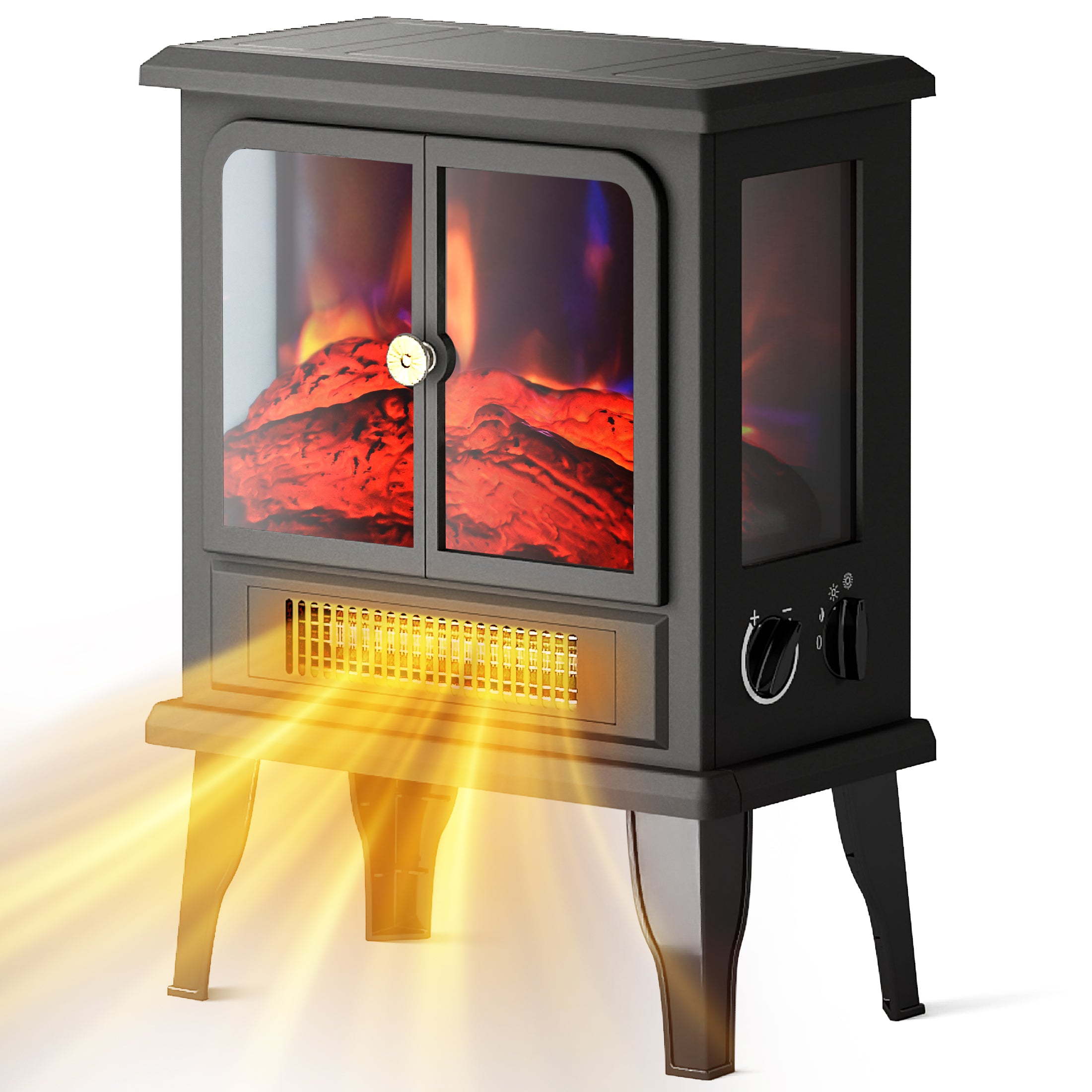 Flamemore Fireplace with Dual Doors #EAE-05 (CE0236)