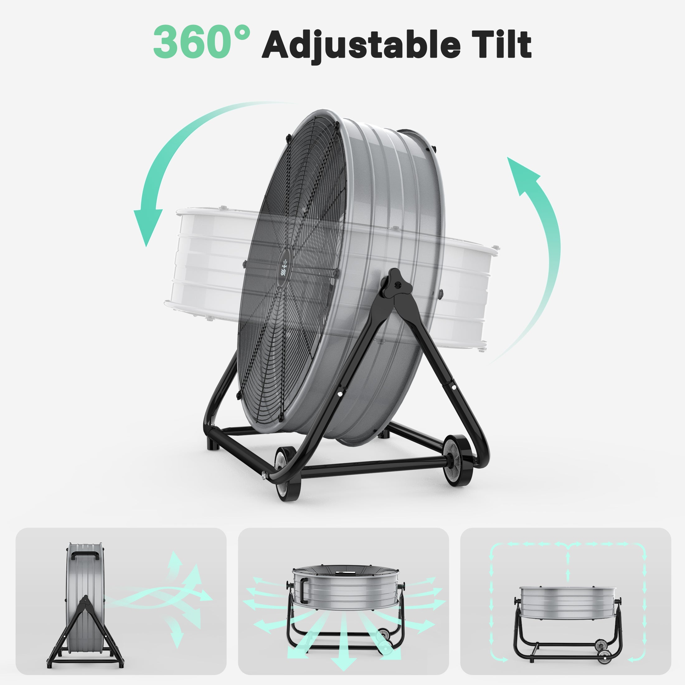 Flamemore 24" Industrial Drum Fan #MAE-01 (CE0192)