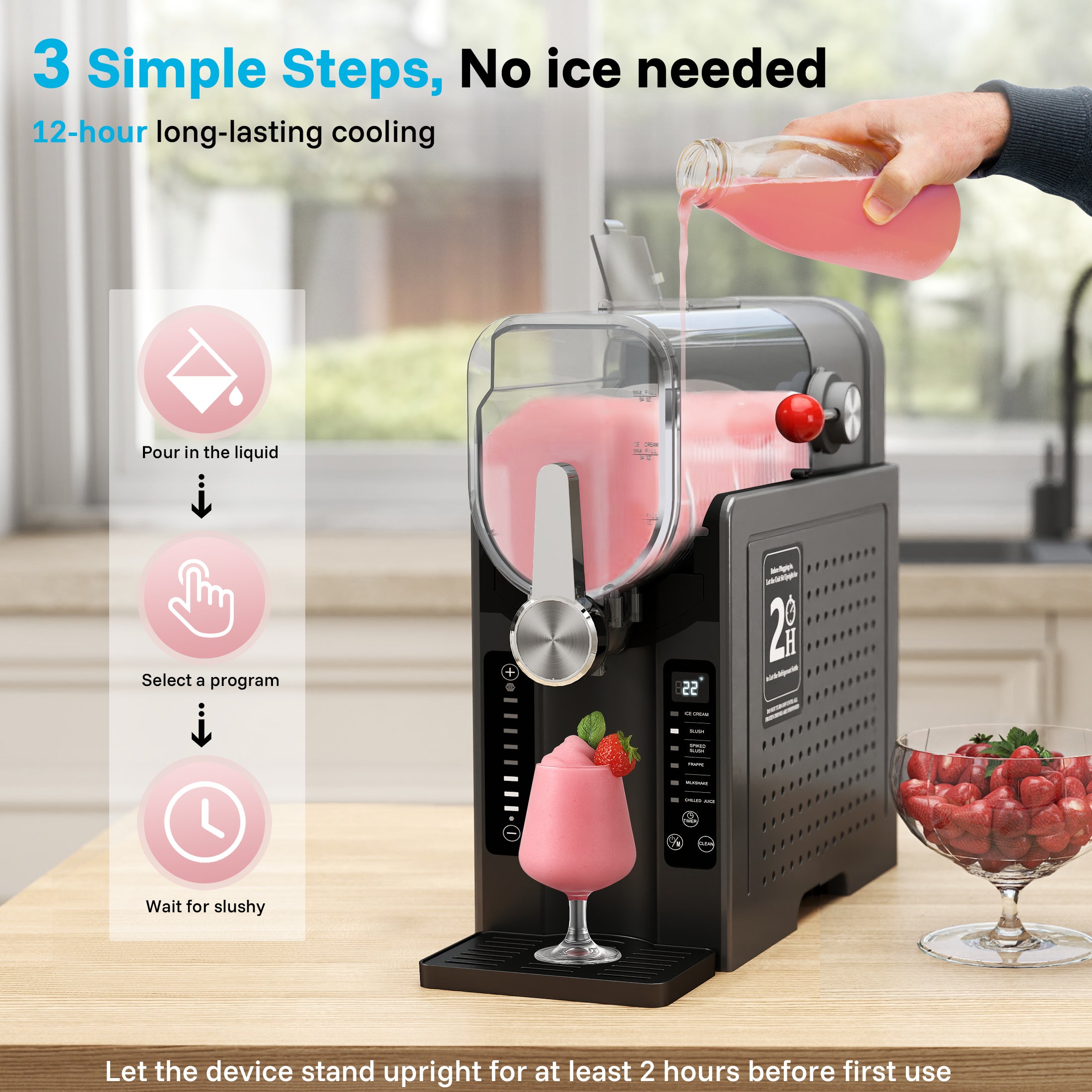 FlameMore Slushie Machine #KAF-01 (CE0238)