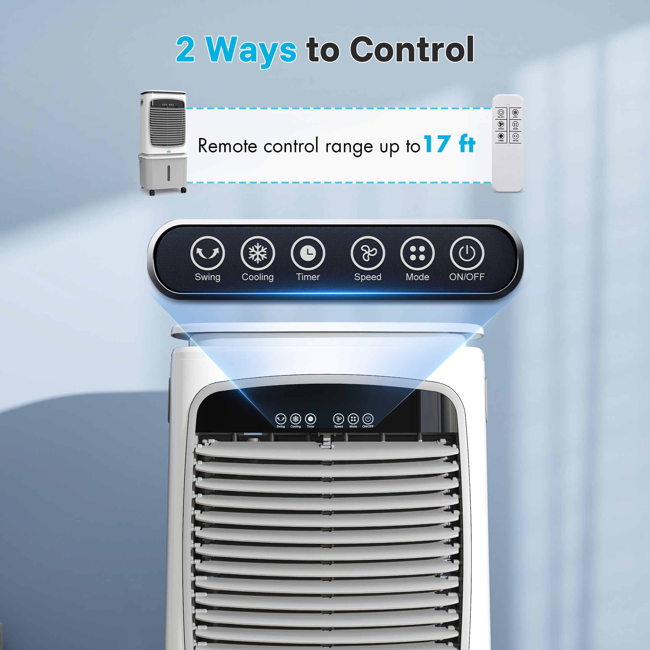 Flamemore 1800CFM Evaporative Air Cooler #EAF-01 (CE0193)