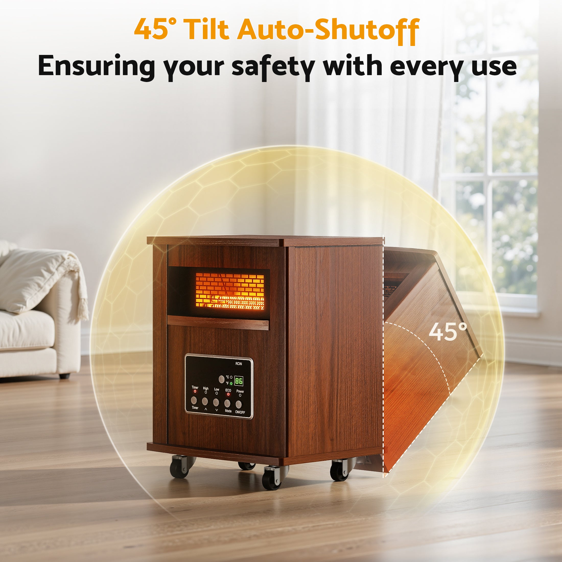 FlameMore Infrared Space Heaters #EAE-02