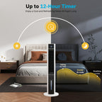 Flamemore Bladeless Tower Fan #EAF-02 (CE0194)