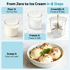 Flamemore Ice Cream Maker #KAF-02 (CE0237)