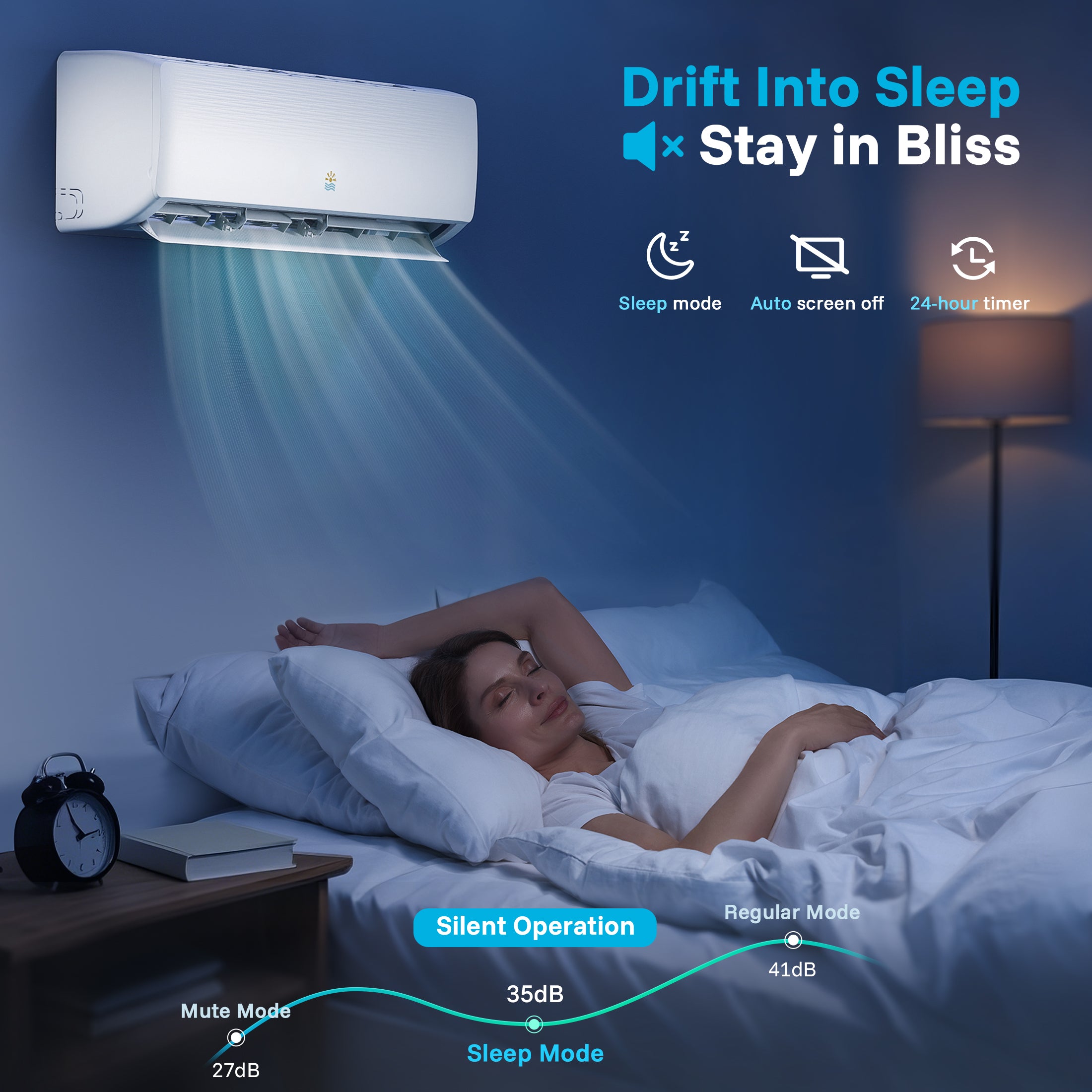 FlameMore 12000 BTU Mini Split AC #OAS-01_12K-115V