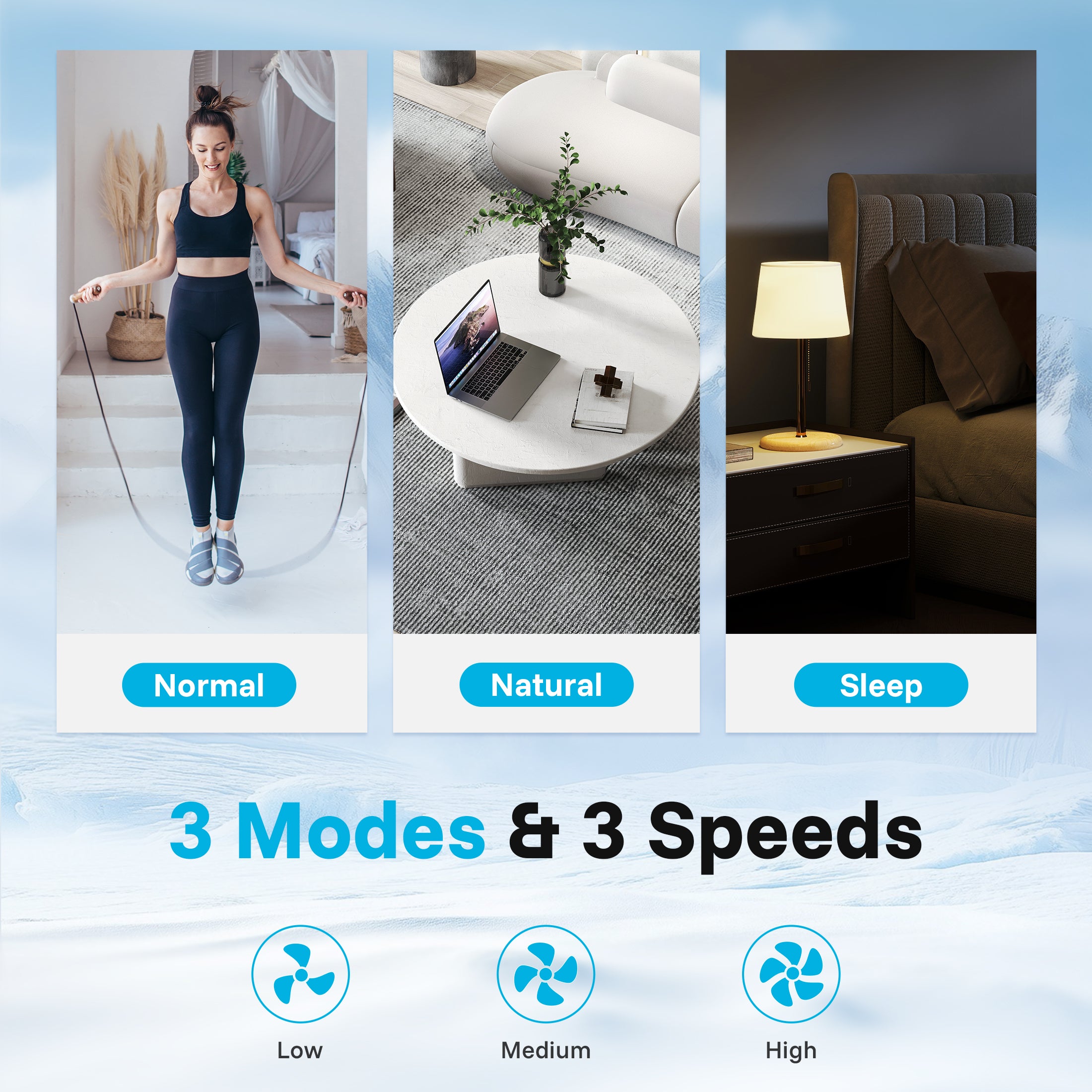 Flamemore Bladeless Tower Fan #EAF-02 (CE0194)