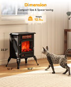 Flamemore Fireplace with Single-Door #EAE-05 (CE0220)