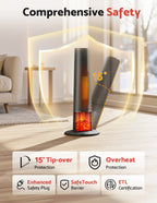 Flamemore Tower Heater with Cone Flame #EAE-03 (CE0234)