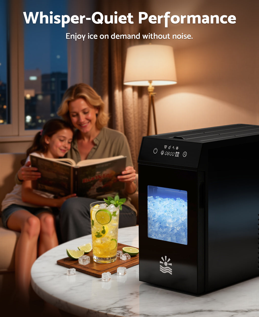 Flamemore Nugget Ice Maker Machine (CE0233)