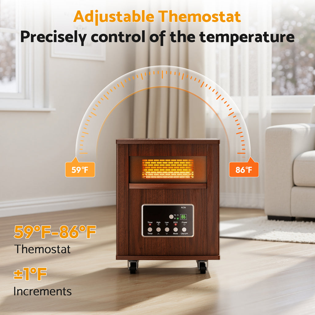 FlameMore Infrared Space Heaters #EAE-02