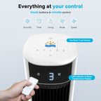 Flamemore Bladeless Tower Fan #EAF-02 (CE0194)