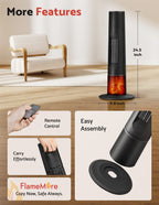Flamemore Tower Heater with Cone Flame #EAE-03 (CE0234)