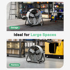 Flamemore 24" Industrial Drum Fan #MAE-01 (CE0192)