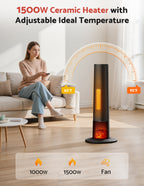 Flamemore Tower Heater with Cone Flame #EAE-03 (CE0234)