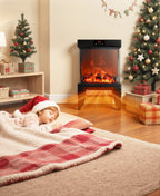 Flamemore Three-Sided Glass Fireplace #EAE-05 (CE0221)