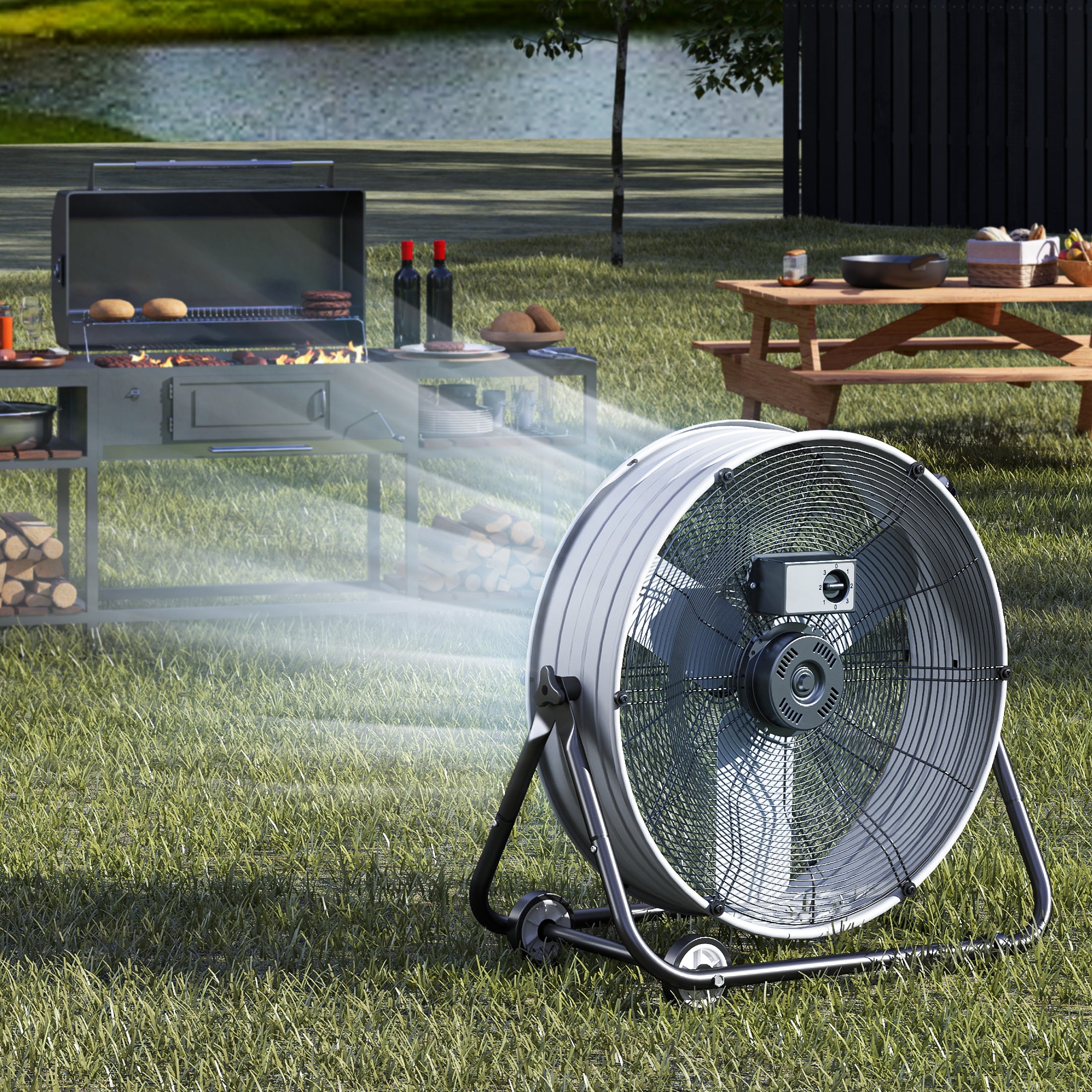 Flamemore 24" Industrial Drum Fan #MAE-01 (CE0192)