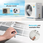FlameMore 12000 BTU Mini Split AC #OAS-01_12K-115V